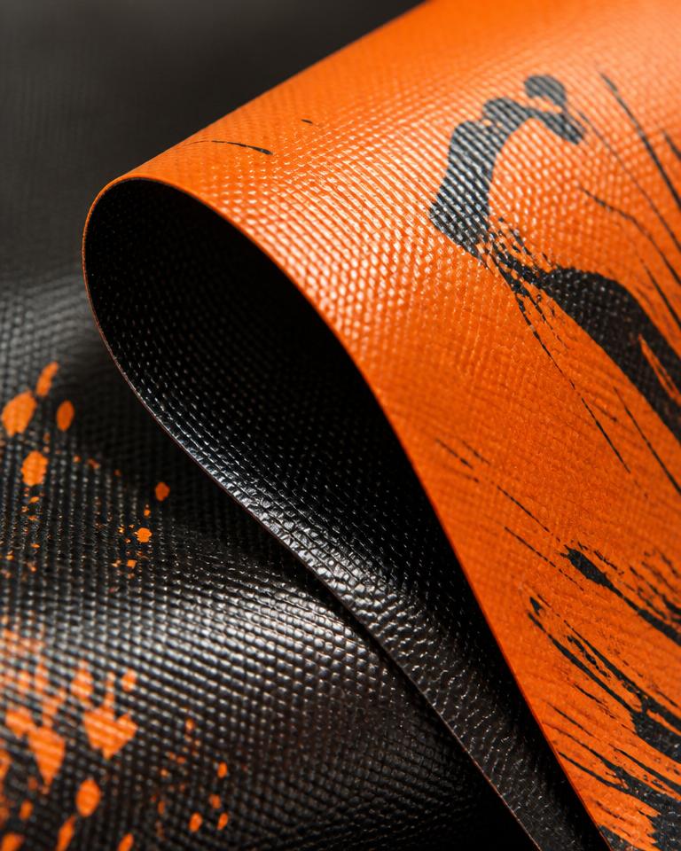 Premium vinyl print texture detail
