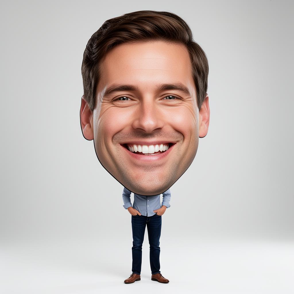 8' Big Head
