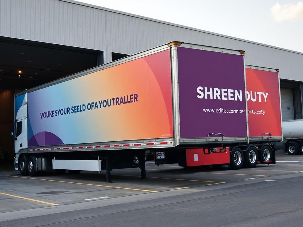 Box Trailer Full Wrap — 53' Semi