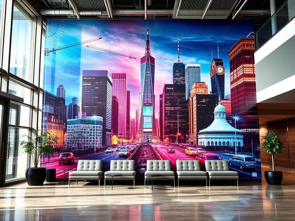 Indoor Wall Wrap (per sqft)